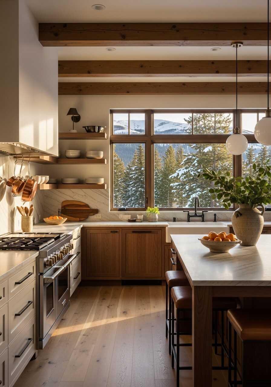 Warm luxury detail